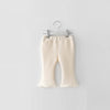 Newborn Infant Baby Girls trousers Girl Plaid bell-bottoms