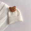 Korean Baby Autumn Winter Hat Cute Bear Knitted Warm