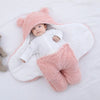 Cute Newborn Baby Boys Girls Blankets Plush Swaddle