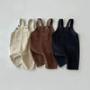 Autumn Winter Toddler Baby Boys Girls Solid Corduroy Suspender