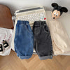 Baby Pants Solid Kids Jeans Casual  Boys Denim Pants Soft